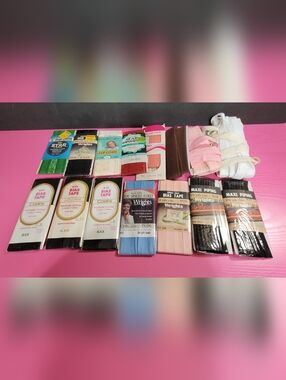 Vintage Lot Of Sewing Supplies Bias Tape Seam Binding Piping Misc 12+ Pkg (0782)